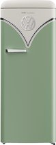 ETNA RBT1154GRO - Retro koelkast met vriesvak - SpecialEdition Groen - 154 cm