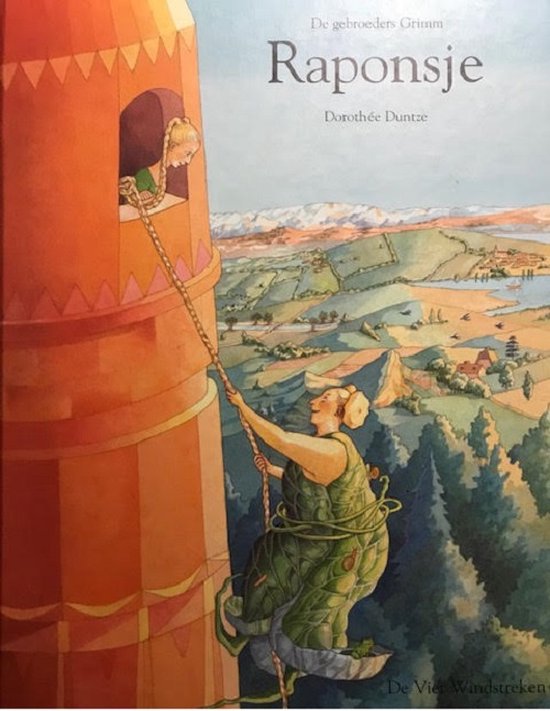 Cover van het boek 'Raponsje' van Jacob Grimm