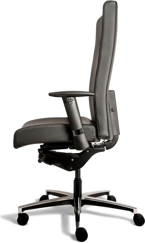 IWMH Ergonomische bureaustoel, 200 kg, grote en hoge mesh