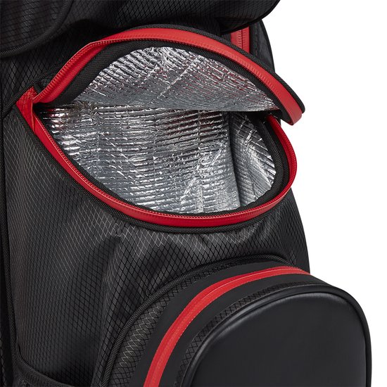 Titleist Cart 14 StaDry Waterproof Cartbag, zwart/rood van Titleist — afbeelding 5