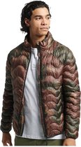 SUPERDRY Vintage Non Hooded Mid Layer Jasje Heren / Brush Camo Aop - L