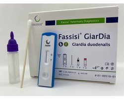 Fassisi Sneltest Giardia 5 stuks