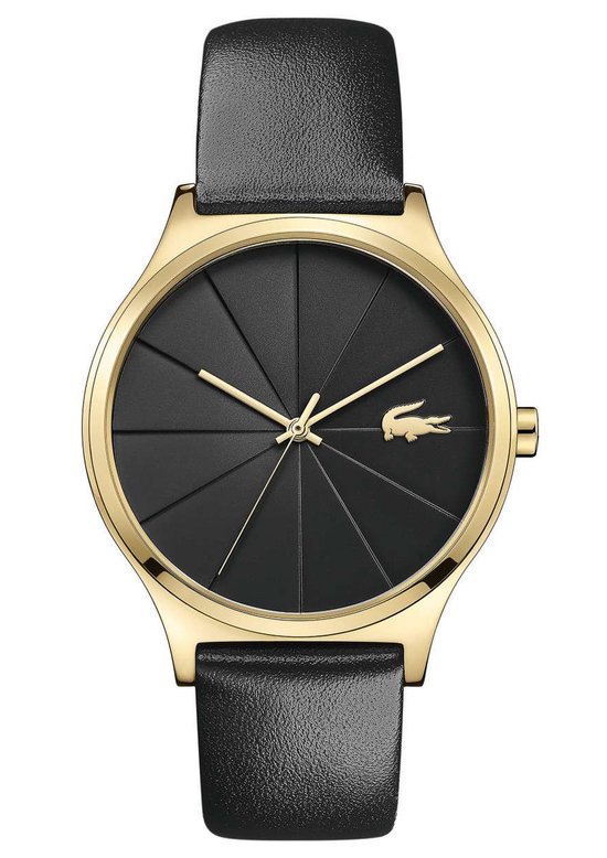 Lacoste Urban 2001041 Horloge Leer Zwart Ø 38 mm bol