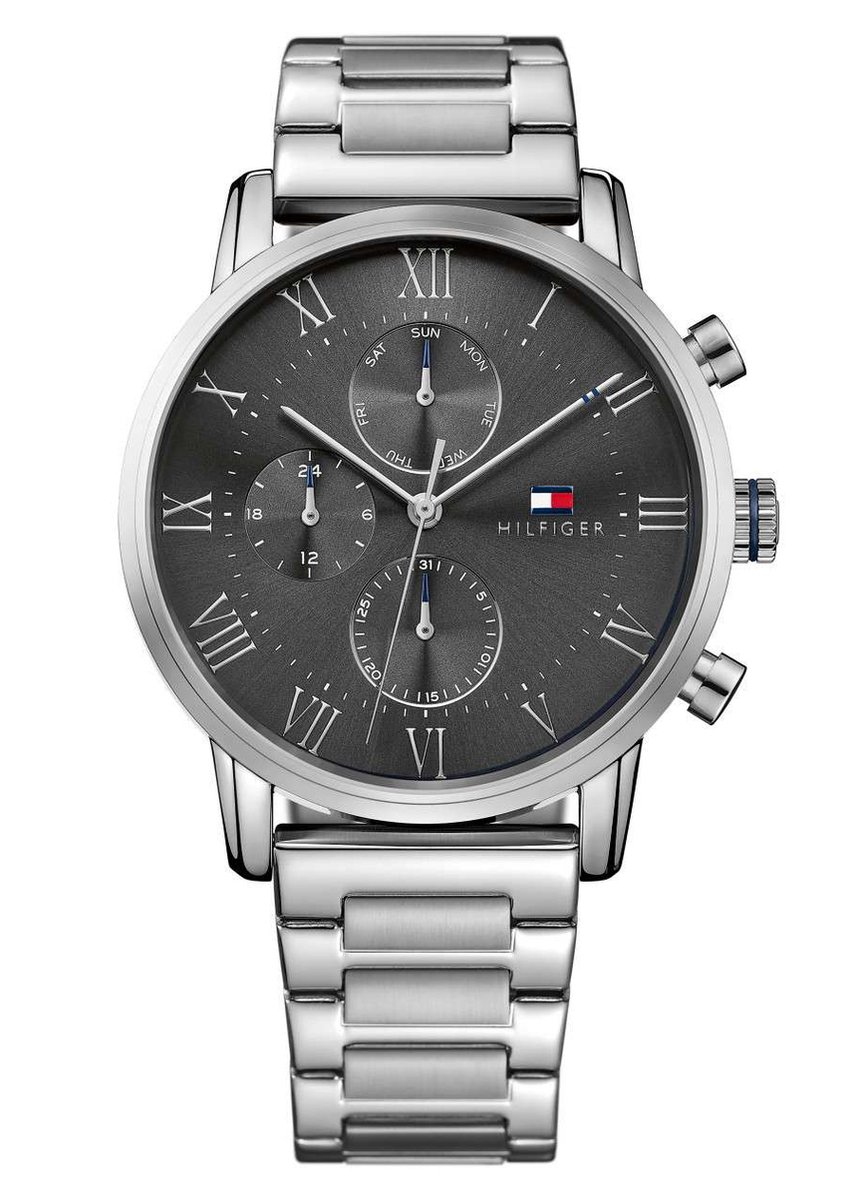 Tommy Hilfiger TH1791397 Horloge - Staal - Grijs - 44 mm