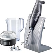 Bamix SwissLine M200 Zwart - 200W - Inclusief Accessoires en Smart Helpers