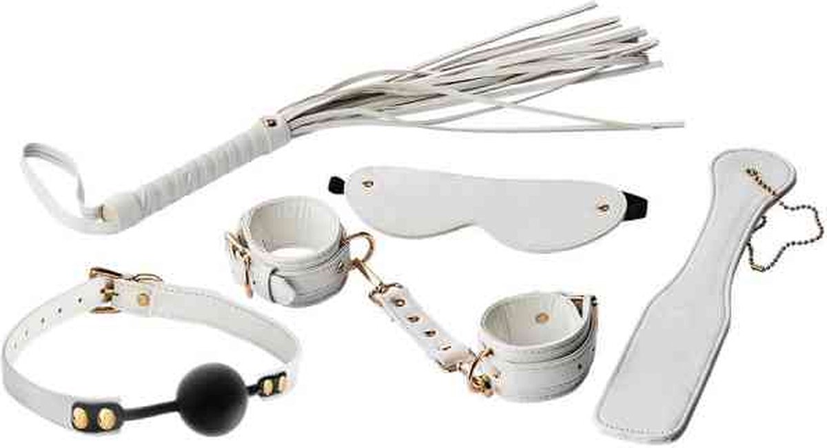 Goedkoopste BLAZE ELITE BDSM SET WHITE