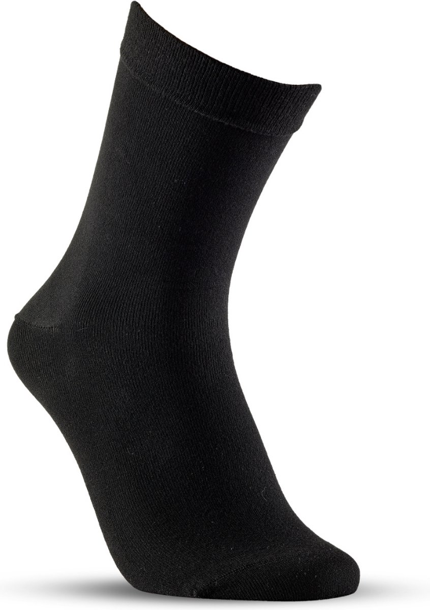Sanita Bamboo halfhoge sokken Funktion 4-pack - Zwart - 36/39