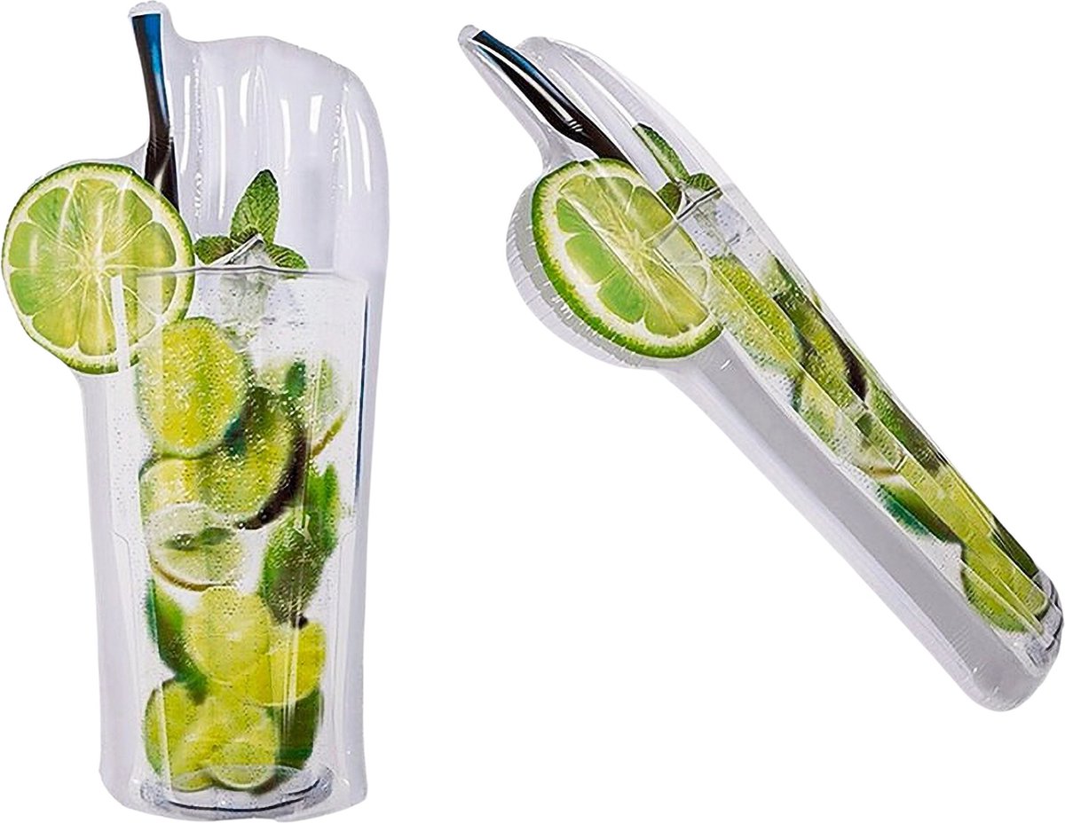 Luchtbed Mojito - Zwembad - 170x90x10 cm - Opblaasbaar