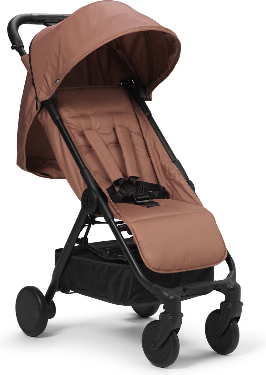 Elodie Mondo buggy Basic - Buggy - Buggy's - Plooibuggy - Buggy inklapbaar - Wandelwagen - Burned Clay