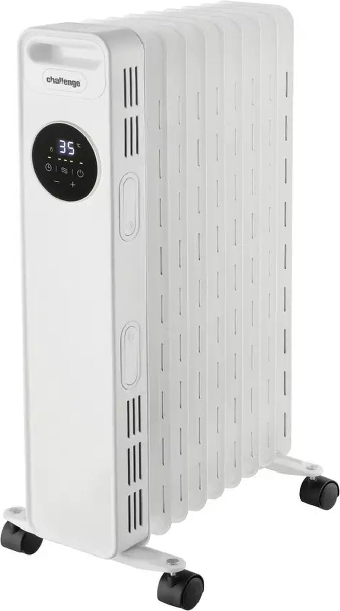 Challenge 2kW eigentijdse digitale oliegevulde radiator electrische verwarming