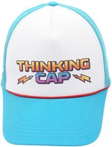 Stranger Things Baseball pet Thinking Cap Blauw/Wit