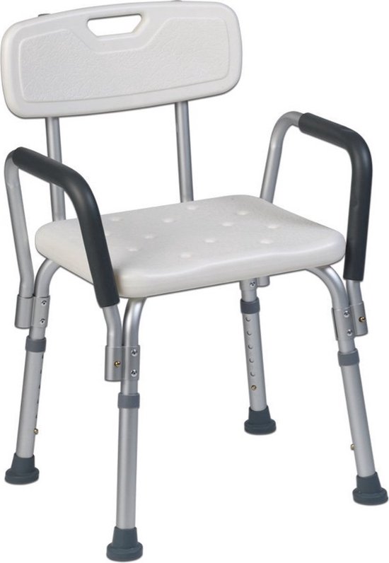 Degelijke douchekruk douchekruk douche stoel douche zitje met arm