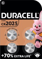 Pile bouton au lithium Duracell Specialty 2025 3 V, paquet de 4 (DL2025 / CR2025)