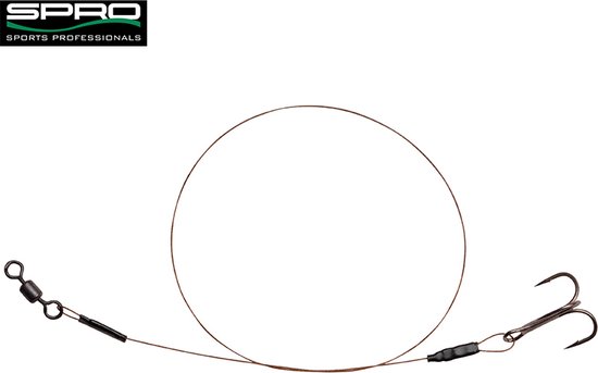 Spro Heavy Duty Baitfish Rig 7 x 7 - 30 cm - dreg - haakmaat 4 van Spro — afbeelding 4