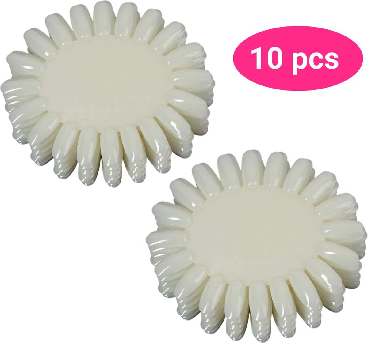 Goedkoopste GUAPÀ Nagel Display Naturel | Color Ring Rond | Kleuren Waaier | Nail Color Ring | Ovaal Nagel Display | 10 X 20 Nagels