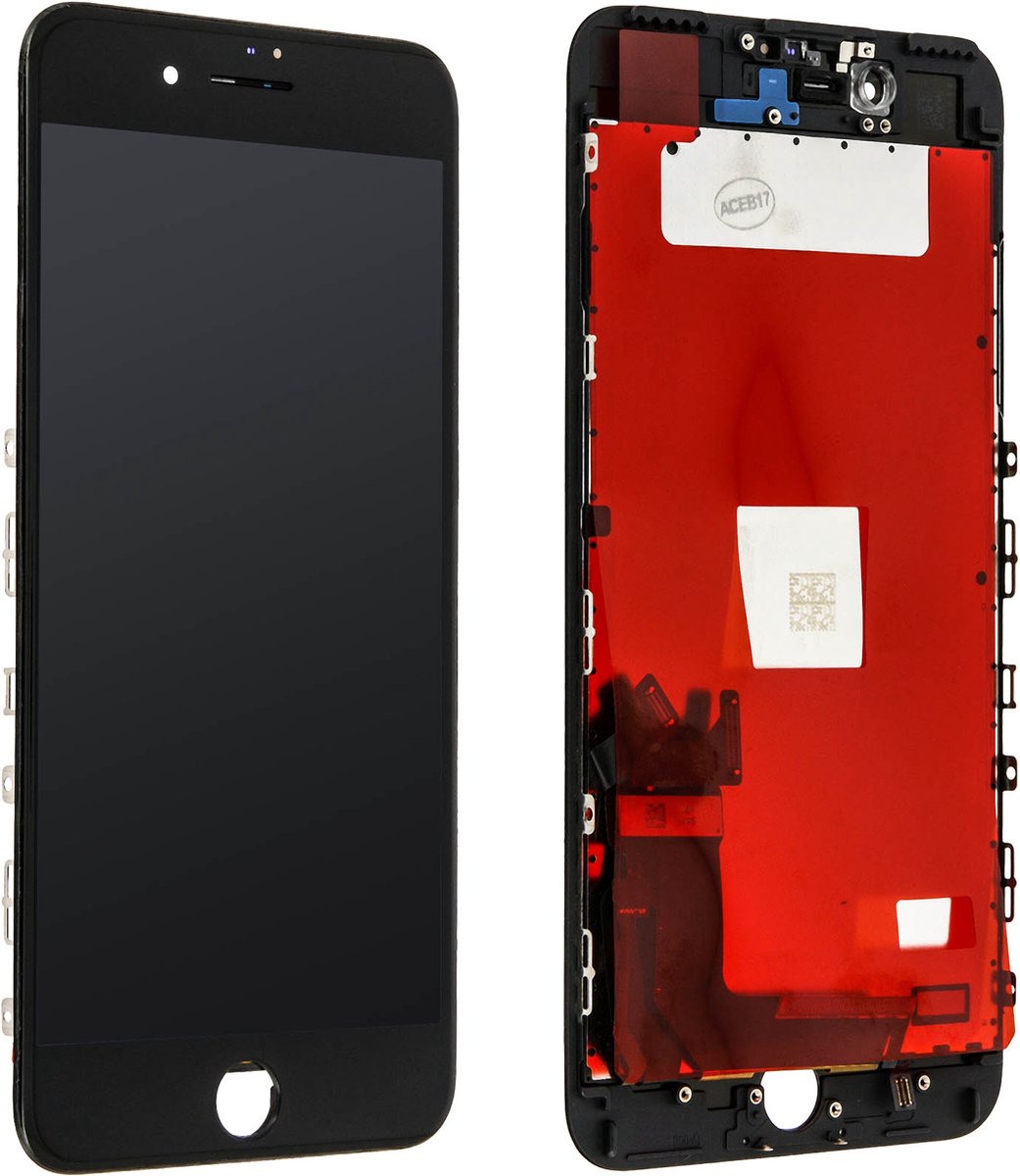 Avizar Écran LCD + Vitre Tactile Complet pour Geschikt voor Apple iPhone 7 Plus, Zwart