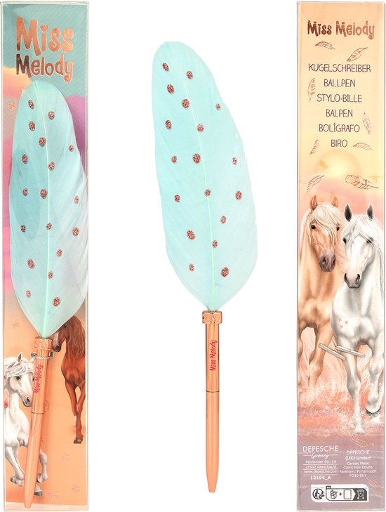 Depesche 12484 Miss Melody - Kit De Bricolage Pour Tresser La Crinière