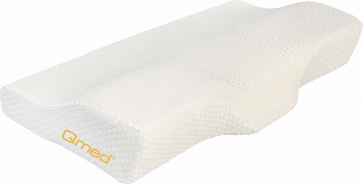 Qmed Ergo Traagschuim Hoofdkussen - Maat: One Size