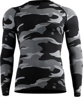 Chemise thermique homme manches longues - Camouflage Zwart - Taille L/Xl