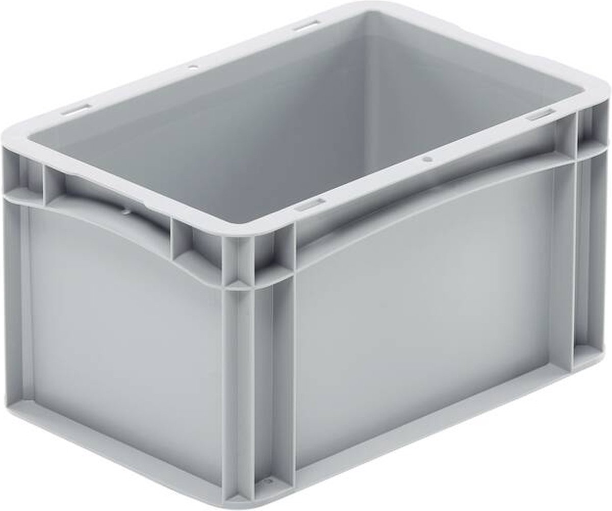 Eurobox, 300 x 200 x 70 mm, 268 x 168 mm, Grijs