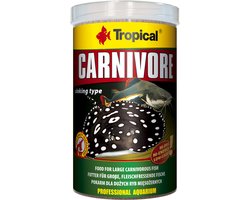 Tropical Carnivore - 1 Liter - Voer voor roofvissen - Visvoer