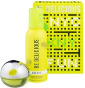 DKNY Be Delicious Eau De Parfum 30 ml + Showermousse 150 ml Geuren Geschenk Set - 2 Delig