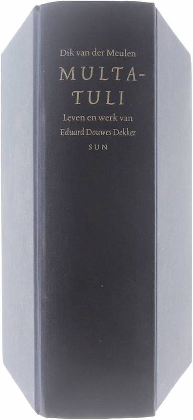 Cover van het boek 'Multatuli' van Dik van der Meulen
