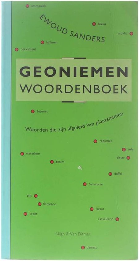 9789038867601 - Geoniemen woordenboek