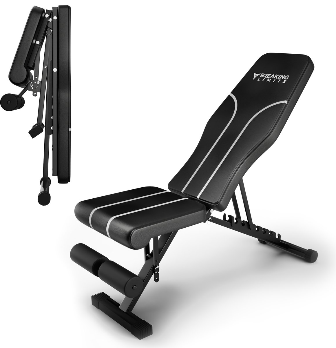 Banc de musculation capacité de charge 300 kg pour home gym pas cher