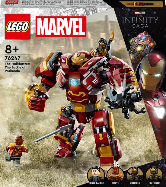 LEGO Marvel Avengers Marvel De Hulkbuster: De slag om Wakanda - 76247