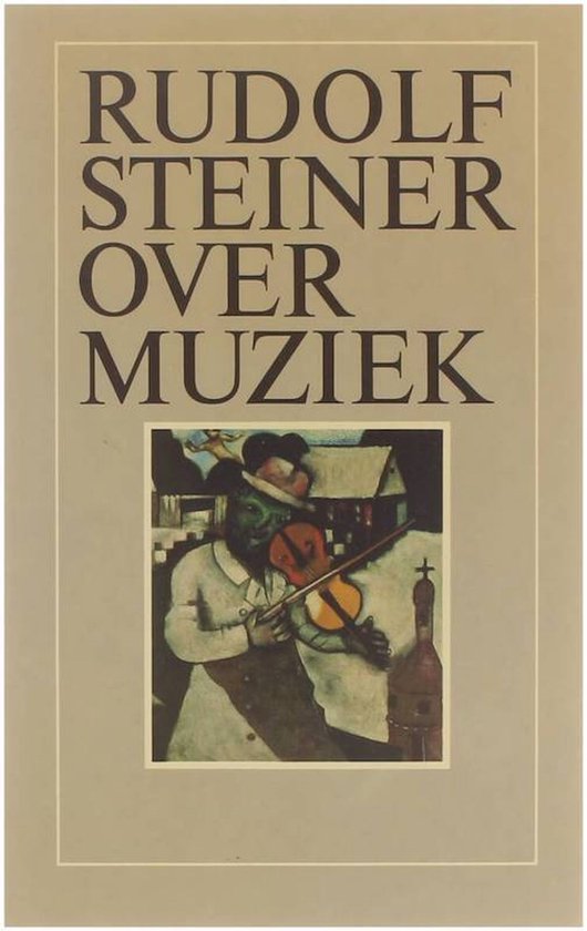 Cover van het boek 'Rudolf Steiner over muziek' van Rudolf Steiner