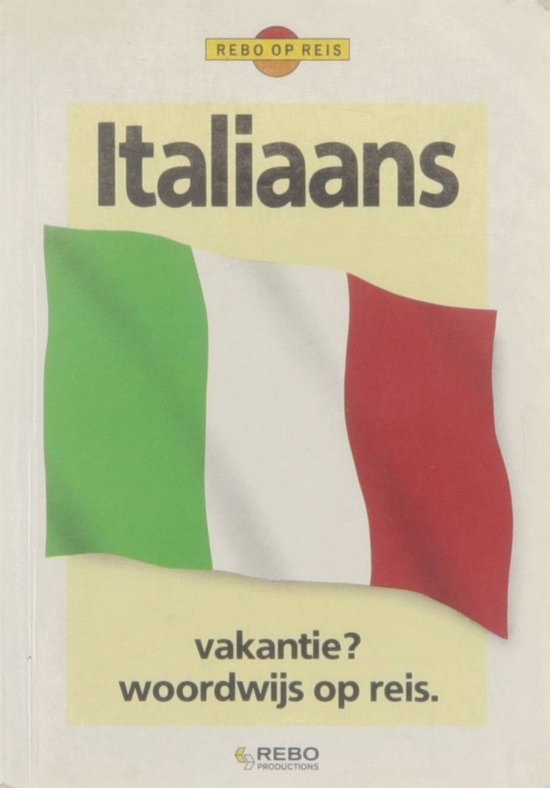 Taalgids Italiaans Rebo - cover