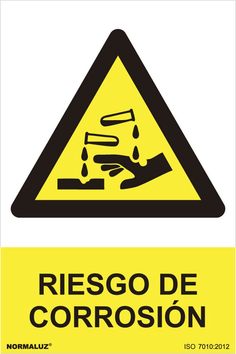 Bord Normaluz Riesgo de corrosión PVC (30 x 40 cm)