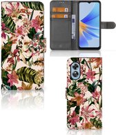Coque Téléphone OPPO A17 Protection Housse Fleurs