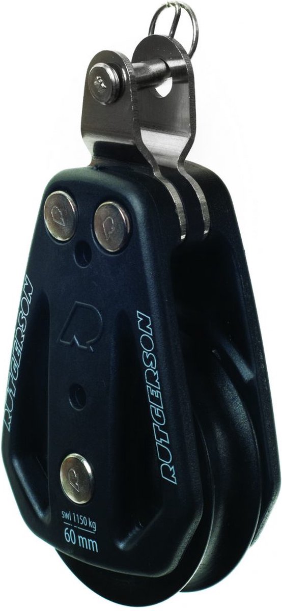 Rutgerson RAW Block 50mm Single met Fixed Togglehead - 12mm Pin