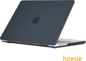 hoesie Hardshell Case geschikt voor Apple MacBook Pro 14 inch 203 / 2021 - 14 inch - M2 / M1 Chip - MacBook Pro Cover - Zwart