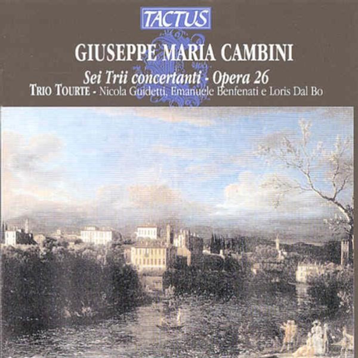 Trio Tourte & Nicola Guidetti - Cambini: Sei Trii Concertanti, Opera 26 (CD)