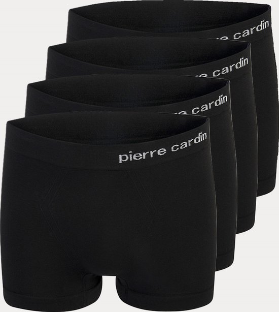 Pierre Cardin boxershorts 4-pack - zwart – L - Heren ondergoed
