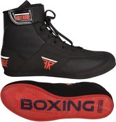 Chaussures de boxe FISTRAGE LOW TOP - Zwart / Rouge - 44
