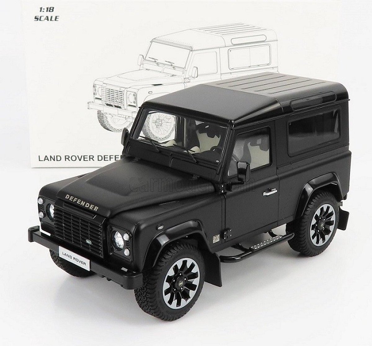 Land Rover Defender 90 Works V8 70th Edition - 1:18 - LCD Models