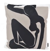 Sierkussen Abstract Silhouette | 45 x 45 cm | Katoen/Polyester