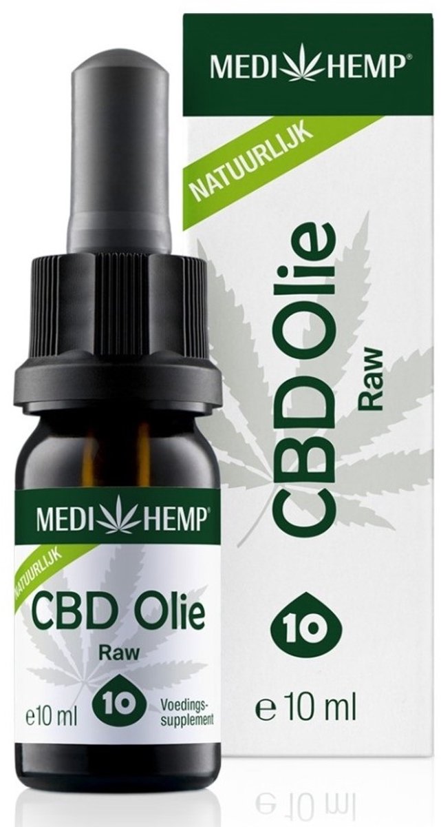 Wedihemp - CBD Olie Raw 10% 10ml (Medihemp) - THC olie - wietolie