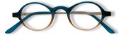 Noci Eyewear ICE337 Youp Leesbril +3.00 - Blauw - Beige - Metaal