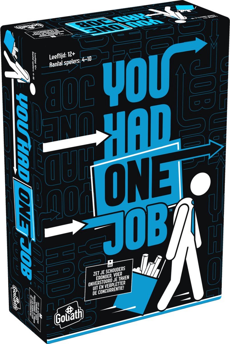 You Had One Job (NL) - Kaartspel - Je hebt maar een taak, verpest het niet!  | Games | bol.com
