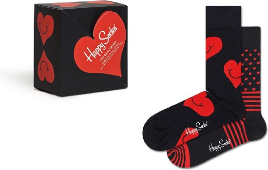Happy Socks Valentine Giftbox 2P- Maat 41-46 cadeau geven