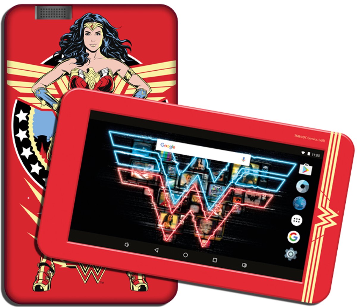 eSTAR Wonder Woman HERO 16 GB 17,8 cm (7") Rockchip 2 GB Wi-Fi 4 (802.11n) Android 10 Multi kleuren