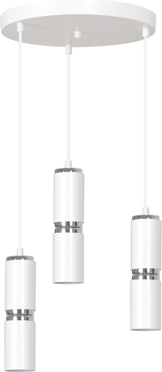 Emibig - Hanglamp Modesto 3 premium Wit Ø 30 cm