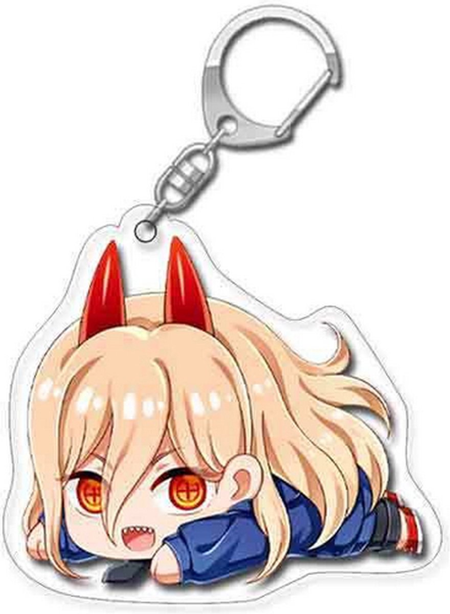 Chainsaw Man - Power - Blood Devil - Sleutelhanger/Keychain - Anime Merchandise - Figure - Manga
