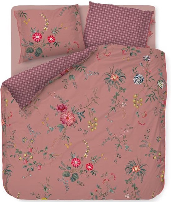Pip Studio Fleur Grandeur dekbedovertrek - Lits-Jumeaux - 240x200/220 - Roze