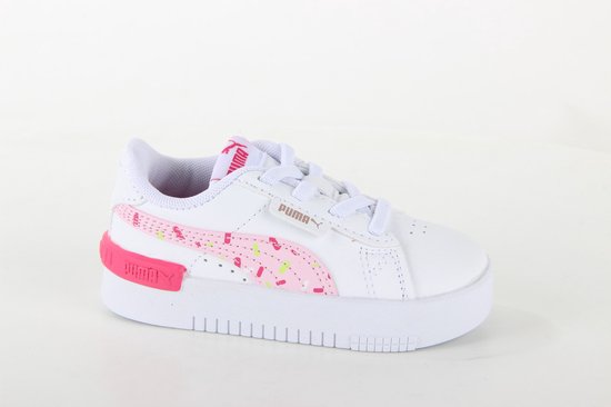 Puma Jada Crush Sneaker - Meisjes - Wit/roze - Maat 21